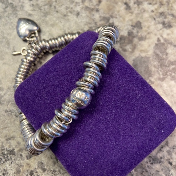 Links of London Sweetie Bracelet w/ heart & key - Picture 2 of 4
